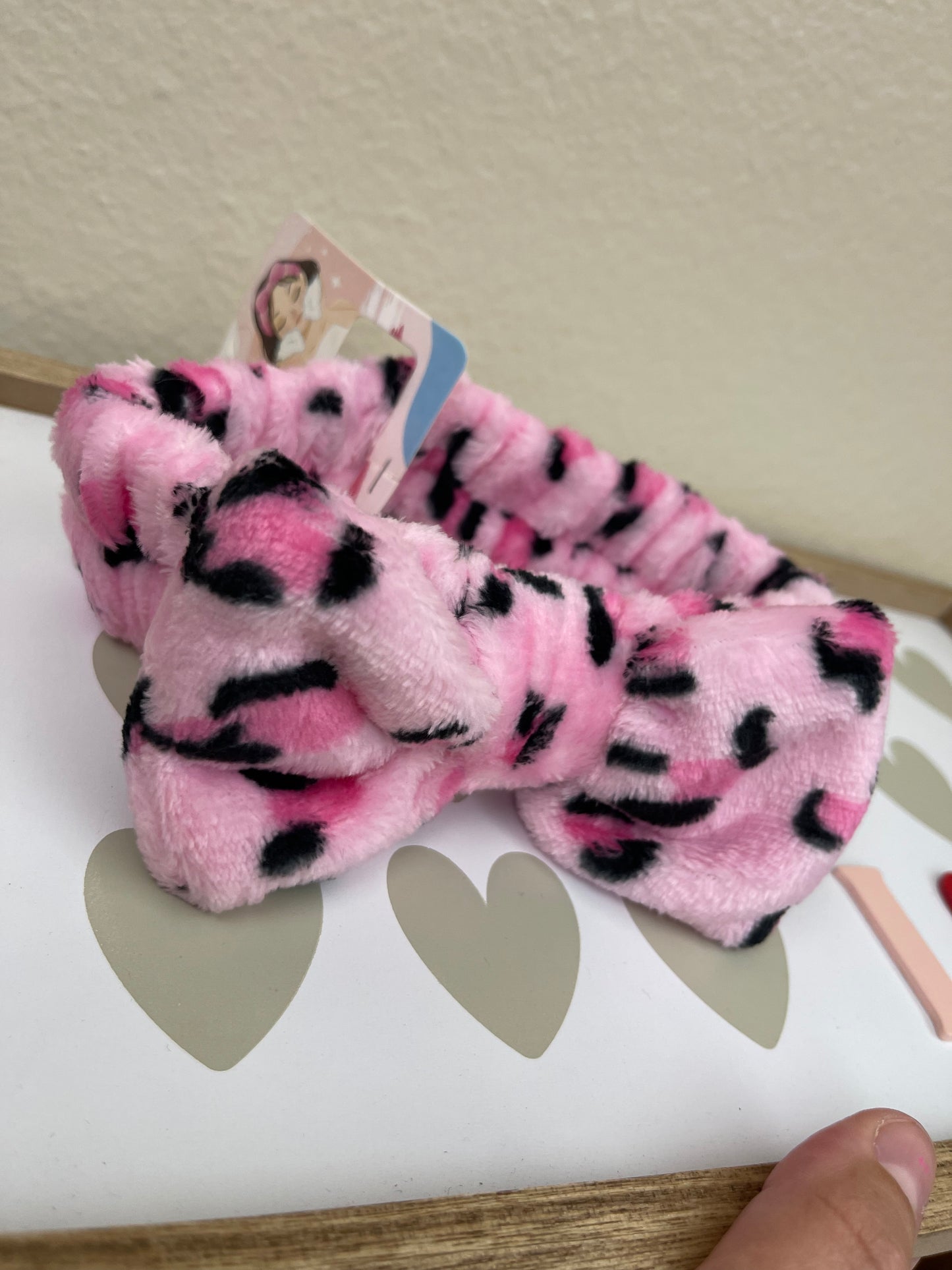 Cheetah Print Pink Headband