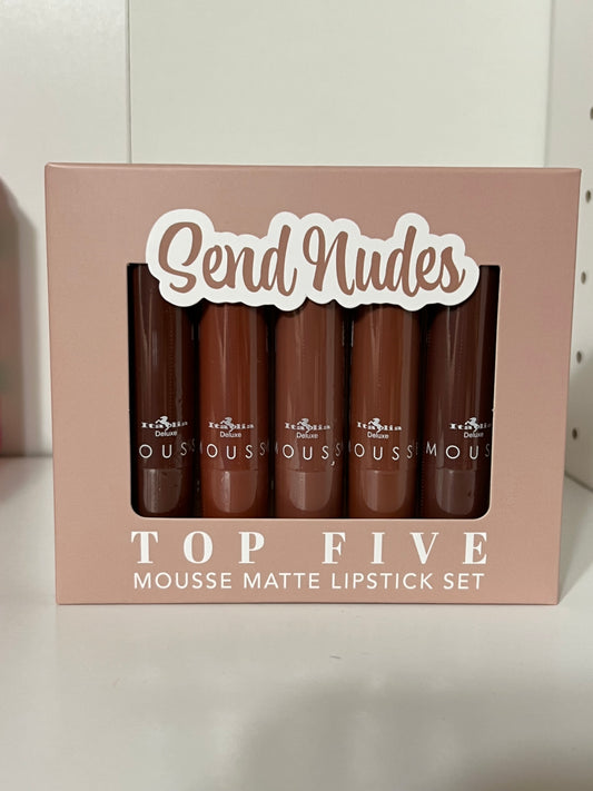 Italia lipstick set (nudes)