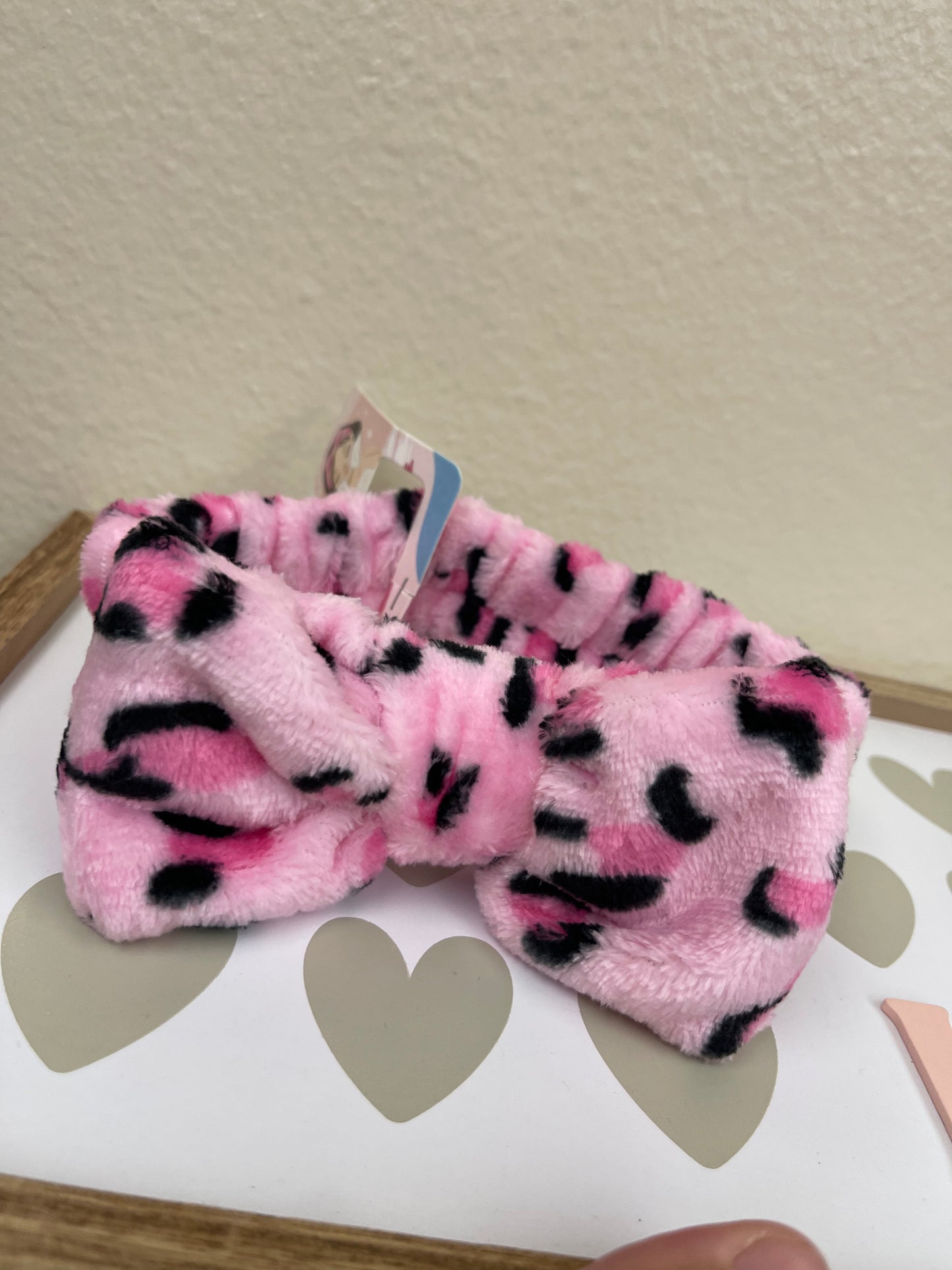 Cheetah Print Pink Headband