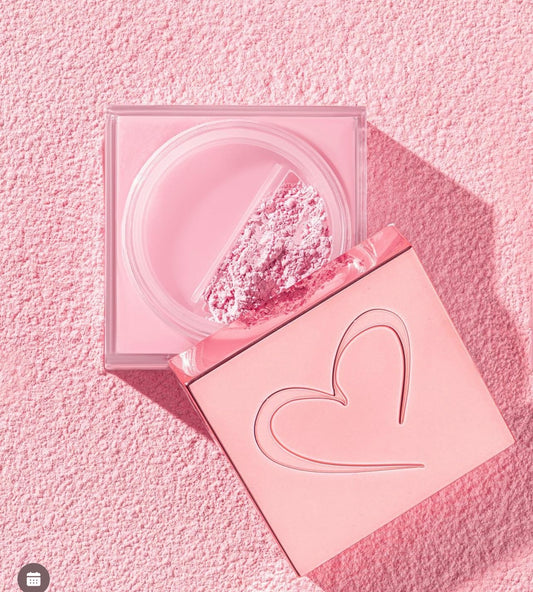 Pink setting powder