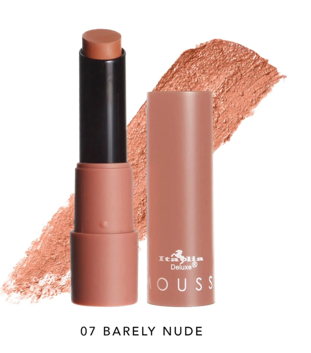 Italia Deluxe Mousse Lipstick 07 Barely Nude