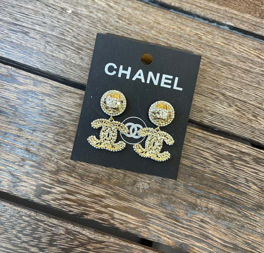 C C Dangle Earrings