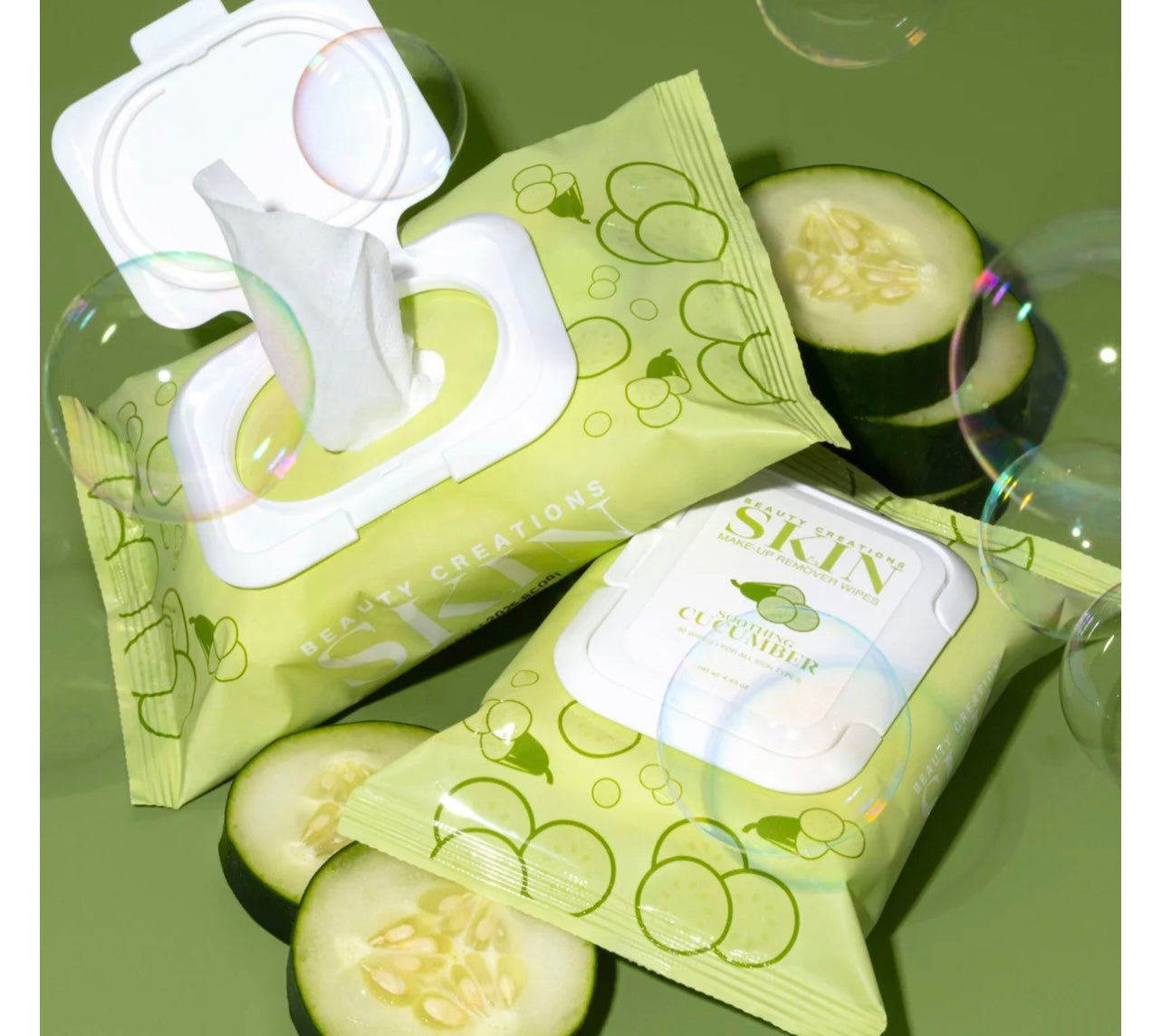 Cucumber Makeup Remover Wipes