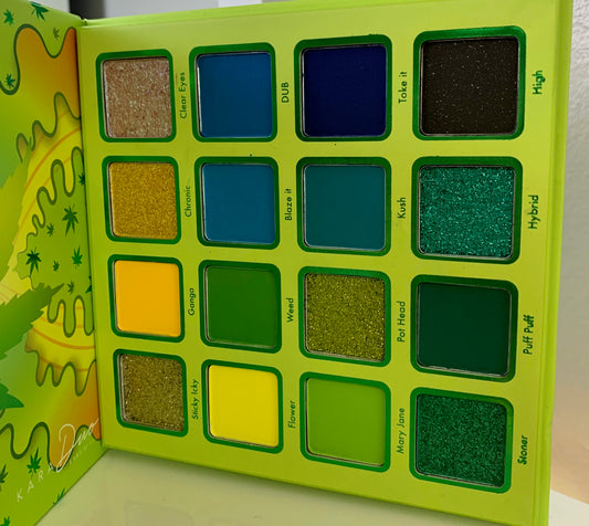 Green Makeup Palette