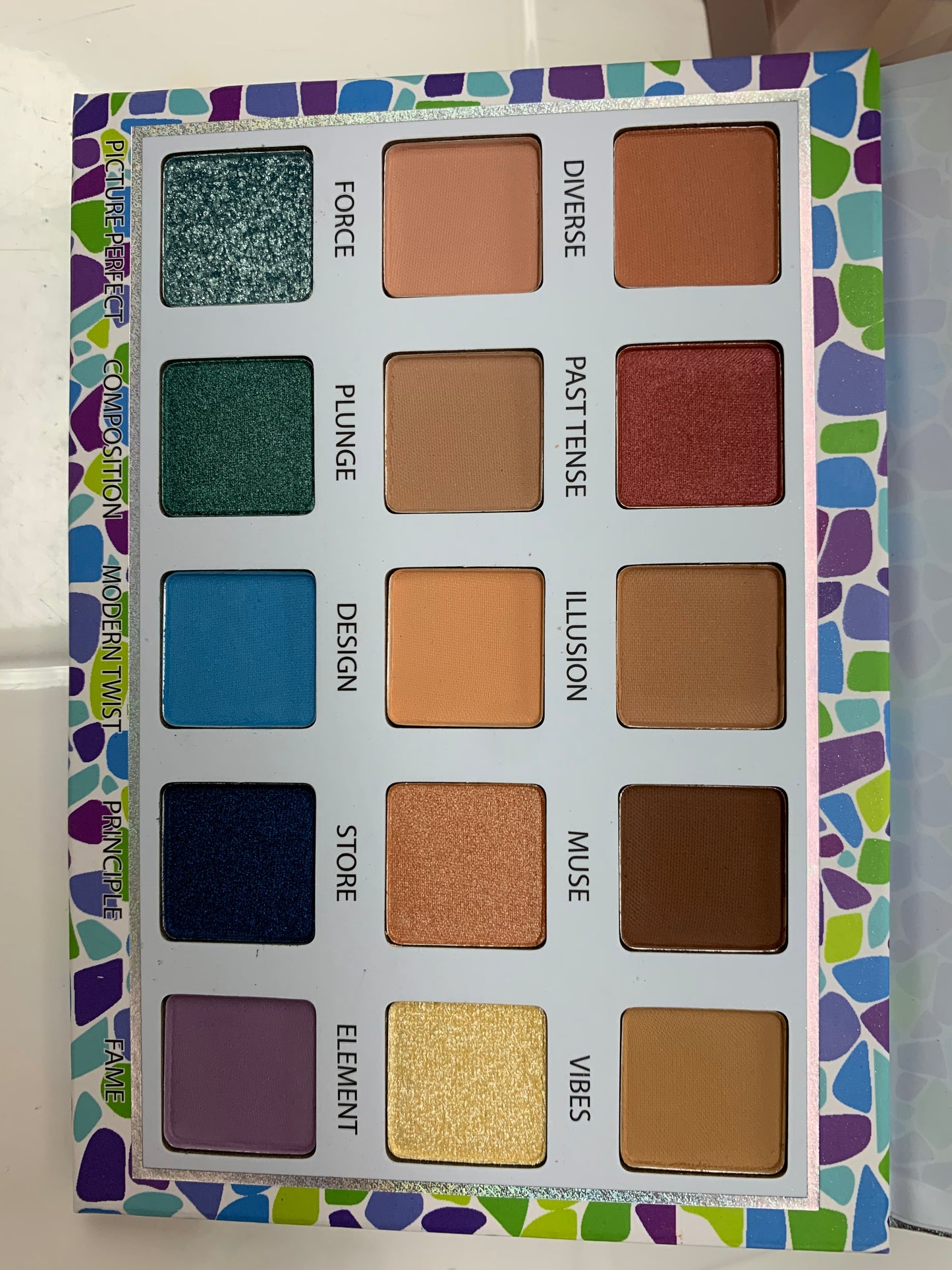 Mosaic palette