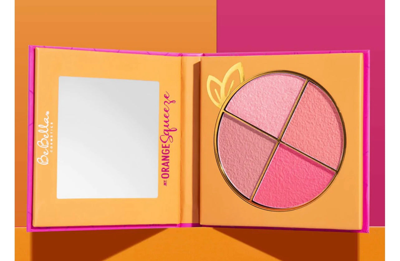 Orange Squeeze Blush Quad