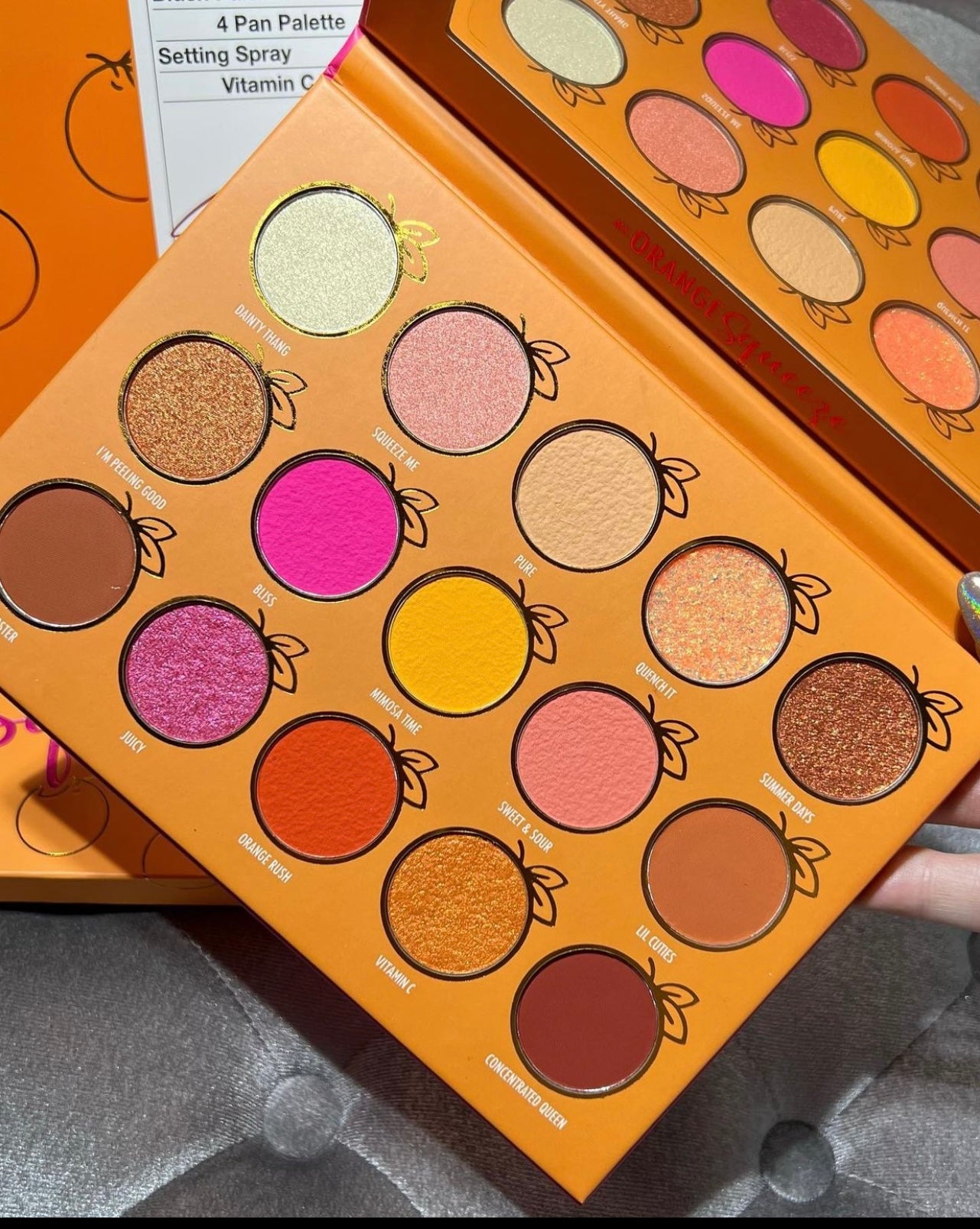 Be Bella Orange Squeeze Palette