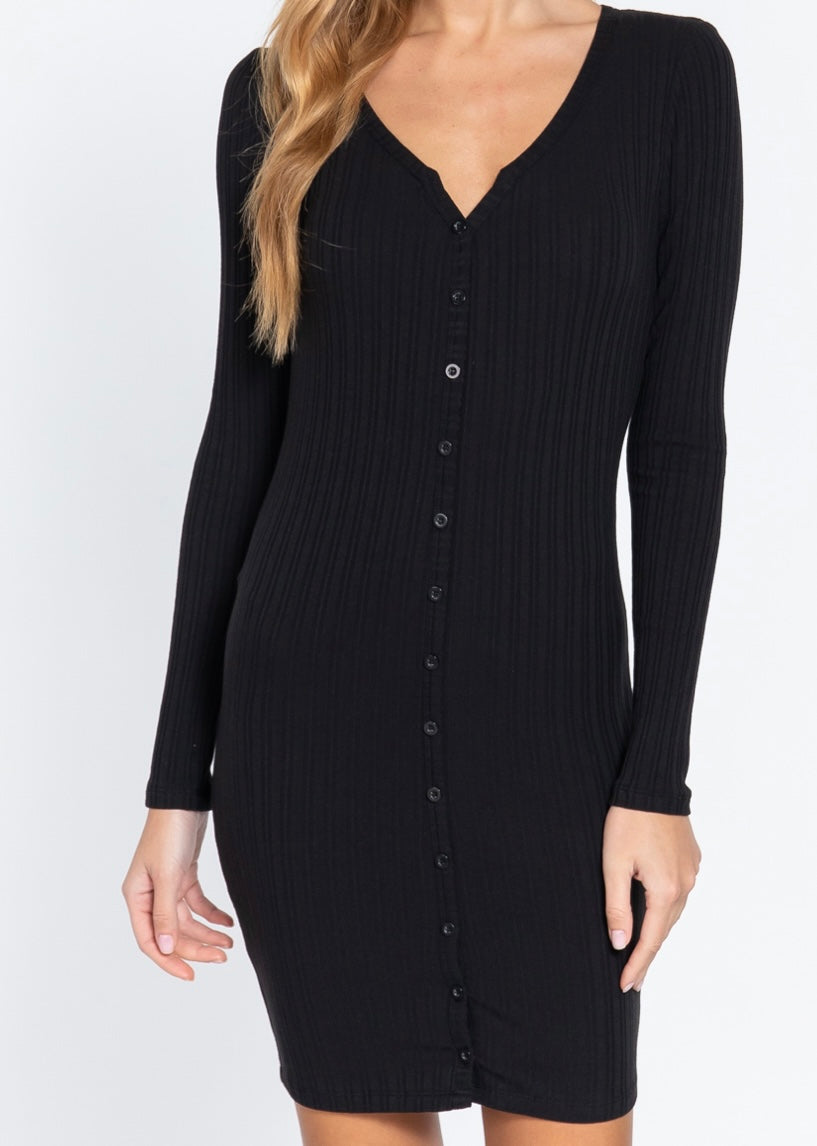 Black LongSleeve Dress